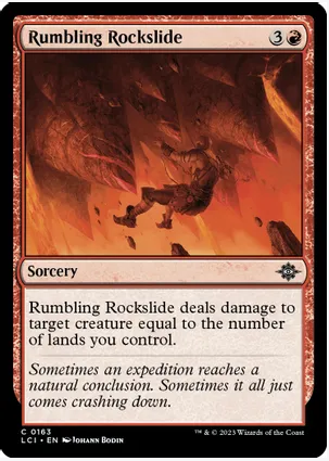 Rumbling Rockslide