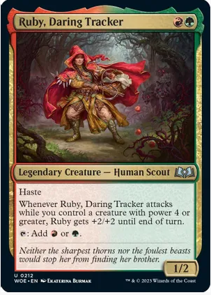 Ruby, Daring Tracker