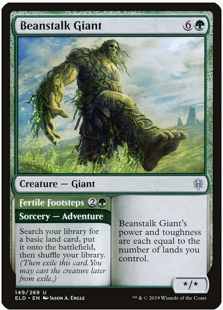 Beanstalk Giant // Fertile Footsteps