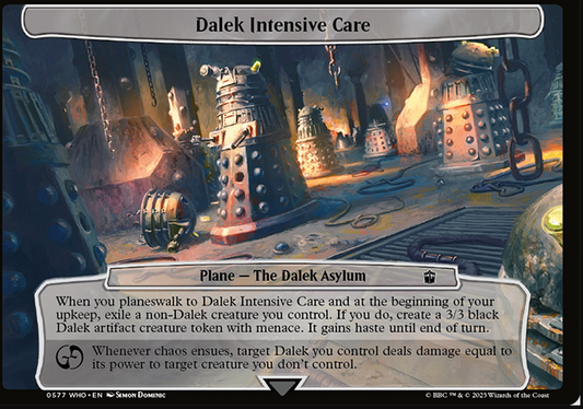 Dalek Intensive Care