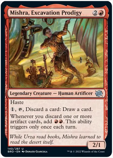 Mishra, Excavation Prodigy