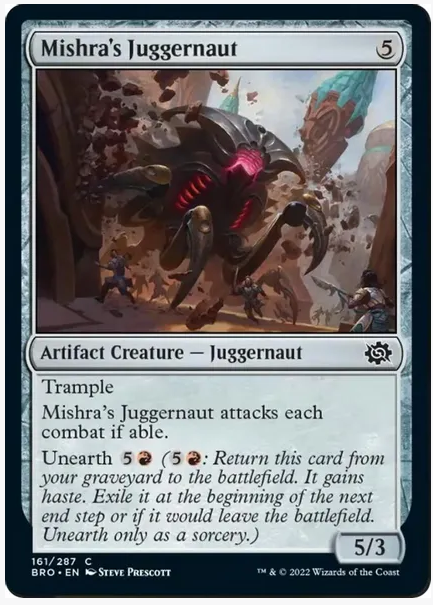 Mishra's Juggernaut