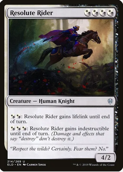 Resolute Rider