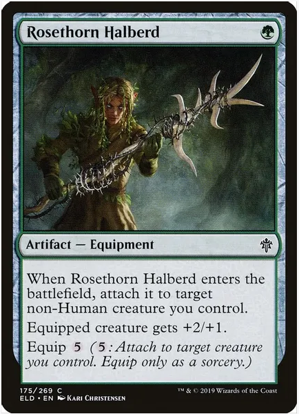 Rosethorn Halberd