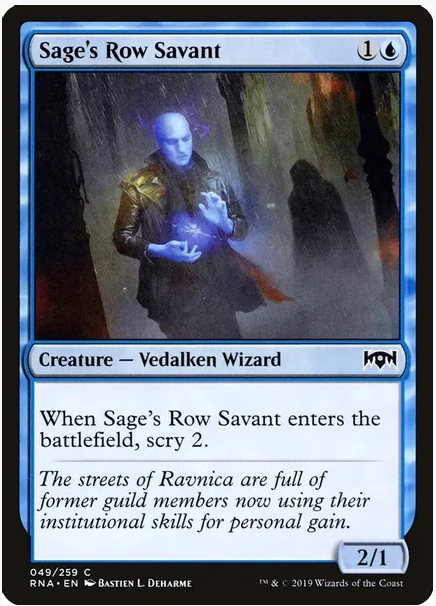 Sage's Row Savant