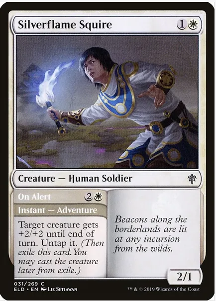 Silverflame Squire // On Alert