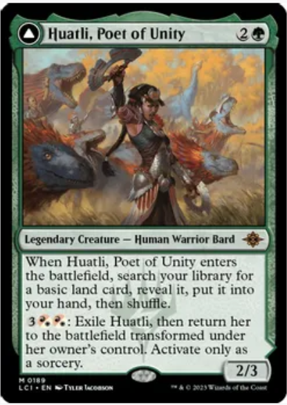 Huatli, Poet of Unity // Roar of the Fifth People