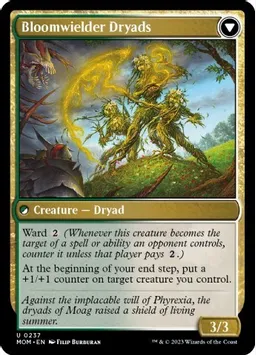 Invasion of Moag // Bloomwielder Dryads