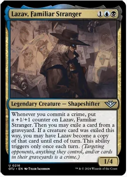 Lazav, Familiar Stranger