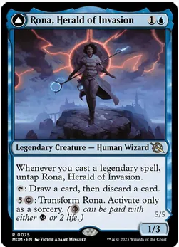 Rona, Herald of Invasion // Rona, Tolarian Obliterator