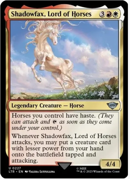 Shadowfax, Lord of Horses