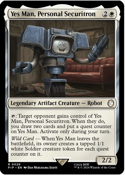 Yes Man, Personal Securitron